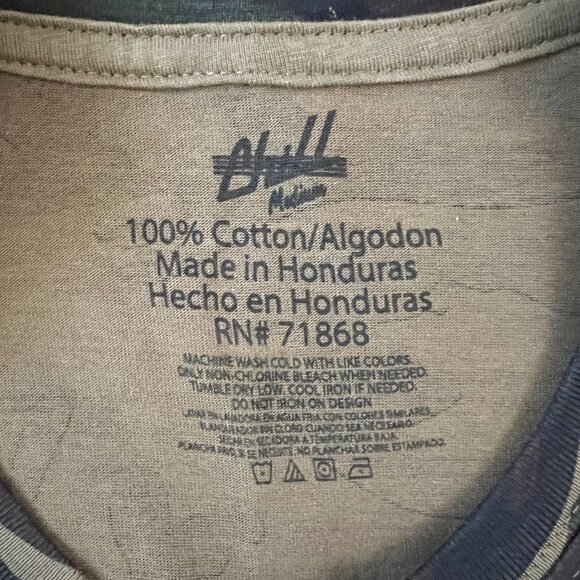 Chill Camo Tiger Tee Sz M - Picture 5 of 6